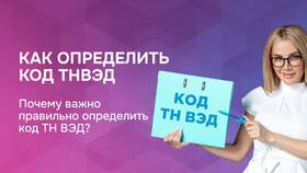 Как определить код товара по ТН ВЭД в Сплав
