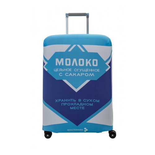 Чехол для чемодана Routemark Milk&Sugar синий M/L в Сплав