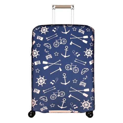 Чехол для чемодана Routemark Oldboy SP180 синий M/L в Сплав