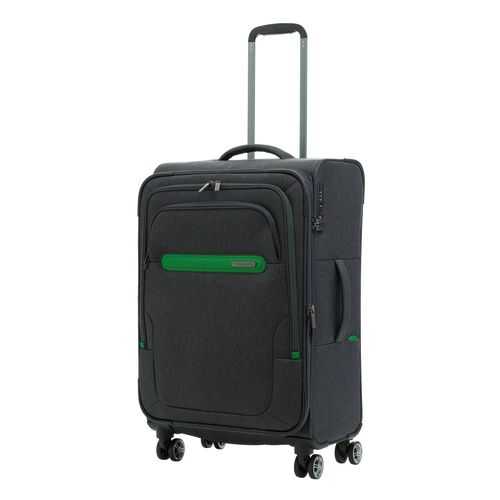 Чемодан Travelite Madeira 4-Wheels Trolley Exp anthracite/green M в Сплав