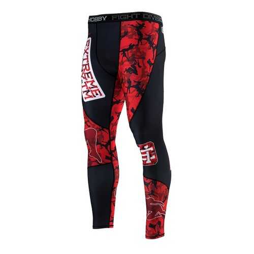 Компрессионные штаны Extreme Hobby Red Warrior черные, M, 190 см в Сплав