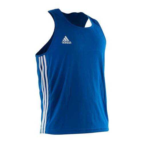 Майка боксерская Adidas Boxing Top Punch Line синяя XL в Сплав