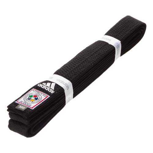Пояс для дзюдо Adidas Elite IJF черный, 340 см в Сплав