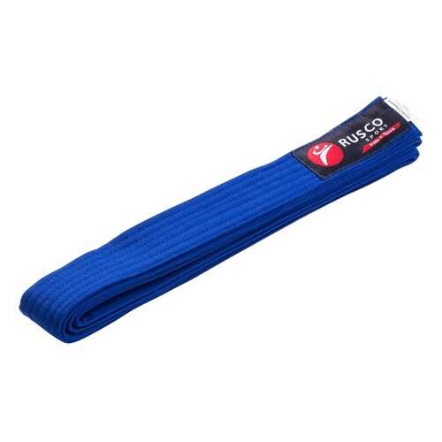 Пояс для единоборств Rusco Sport, 260 см, синий в Сплав