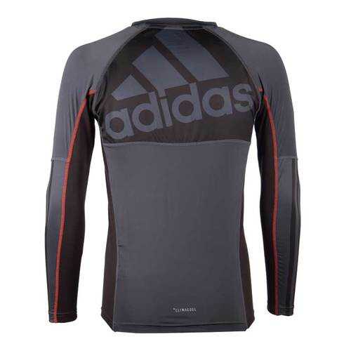 Рашгард Adidas Grappling Rashguard Long Sleeve черно-красная XL в Сплав