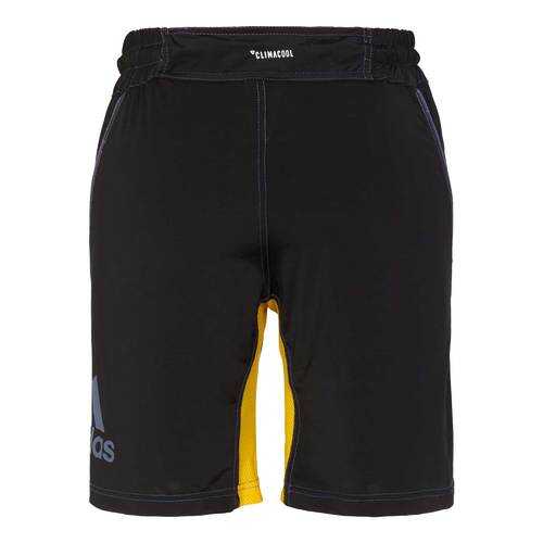 Шорты для единоборств Adidas Training Short MMA черно-желтые L в Сплав