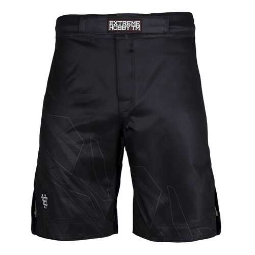 Шорты для единоборств Extreme Hobby Grappling Shadow черные, XL, 190 см в Сплав