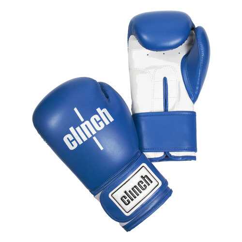 Боксерские перчатки Clinch Fight синие 12 унций в Сплав