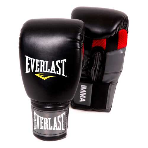 Боксерские перчатки Everlast Clinch Strike черные 12 унций в Сплав