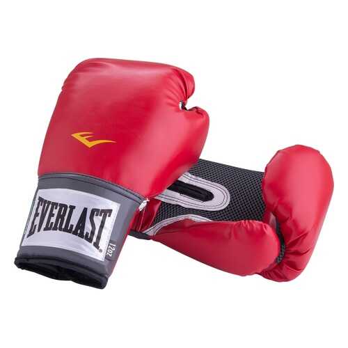 Боксерские перчатки Everlast Pro Style Anti-MB красные 10 унций в Сплав