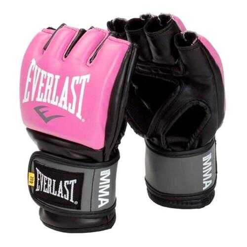 Боксерские перчатки тренировочные Everlast Pro Style Grappling S/M розовые 4 унции в Сплав