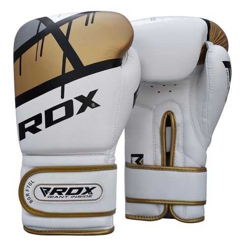 Боксерские тренировочные перчатки RDX BGR-F7 GOLDEN в Сплав