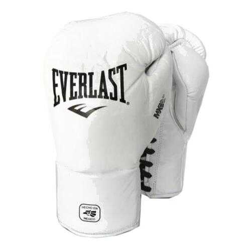 Перчатки боевые Everlast MX Pro Fight белые 10 унций в Сплав