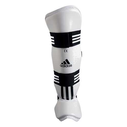 Защита голени и стопы Adidas для тхэквондо WTF Shin Instap Pad Protector белая M в Сплав
