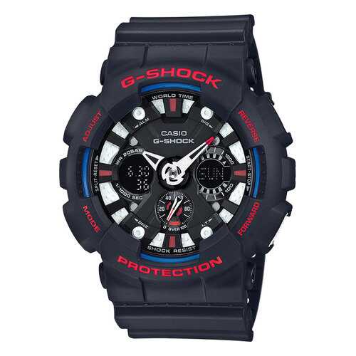 Японские наручные часы Casio G-Shock GA-120TR-1A с хронографом в Сплав
