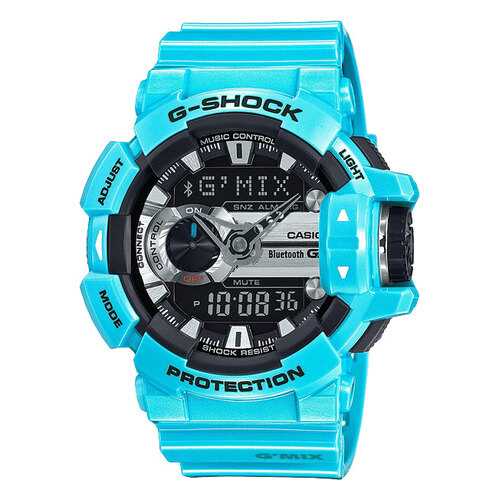 Японские наручные часы Casio G-Shock GBA-400-2C с хронографом в Сплав