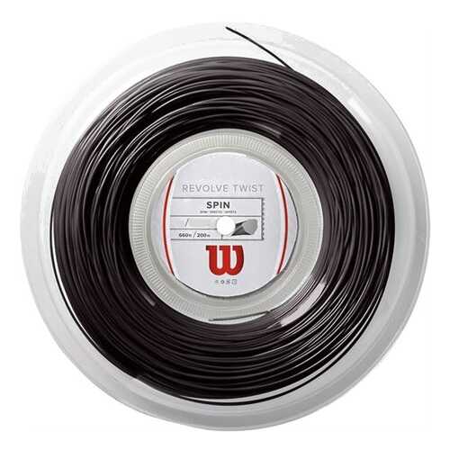 Теннисная струна Wilson Revolve Twist 1.3 Black 200 метров в Сплав
