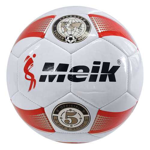 Футбольный мяч Meik 54 C33392-2 №5 white в Сплав