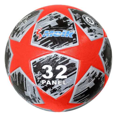 Футбольный мяч Meik Лига Чемпионов R18028-B №5 black/red в Сплав