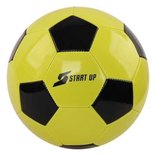 Футбольный мяч Start Up E5122 №5 lime/black в Сплав