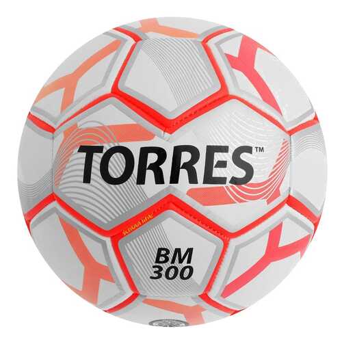 Футбольный мяч Torres BM 300 №4 white/red в Сплав