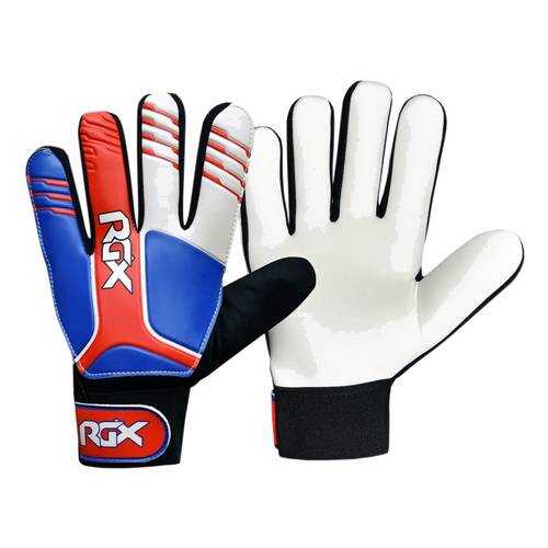 Вратарские перчатки RGX GFB06, white/red/blue, L в Сплав