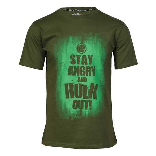 Футболка Good Loot Marvel AVAS Hulk Slogan, зеленый, S INT в Сплав