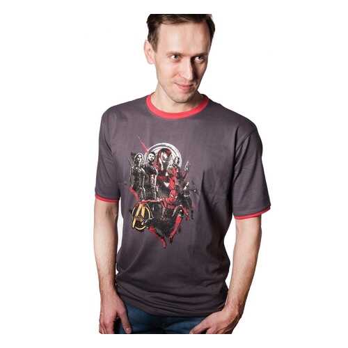 Футболка Good Loot Marvel Infinity War Avengers, серый, M INT в Сплав