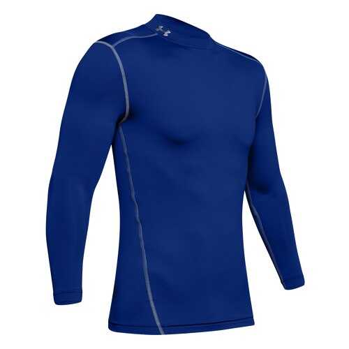 Лонгслив Under Armour ColdGear Armour Compression Mock LS, 400 синий, SM в Сплав