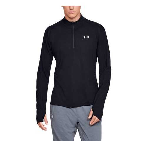 Лонгслив Under Armour Streaker Half Zip Run LS, 001 черный, SM в Сплав