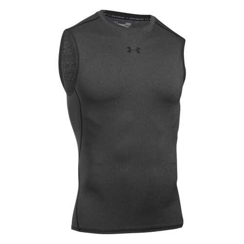 Майка Under Armour HeatGear Armour Compression SL, 090 серая, SM в Сплав