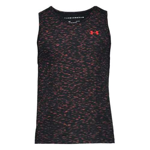 Майка Under Armour Threadborne Seamless, 016 черная/красная, SM в Сплав