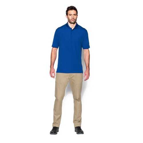 Поло Under Armour Performance, 400 синее, XL в Сплав