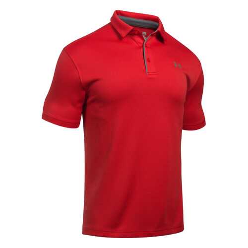 Поло Under Armour Tech, 600 красное, XL в Сплав