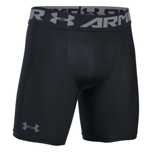 Спортивные шорты Under Armour HeatGear Armour 15cm Mid Compression, 001 черные, SM в Сплав