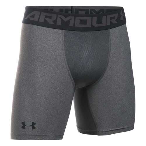 Спортивные шорты Under Armour HeatGear Armour 15cm Mid Compression, 090 серые, MD в Сплав