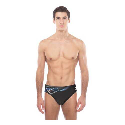 Плавки Arena Briza Brief, black/pix blue, 80 FR в Сплав