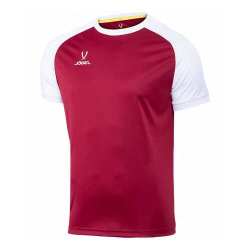 Jogel Футболка футбольная CAMP Reglan JFT-1021-G1, гранатовый/белый - M в Сплав