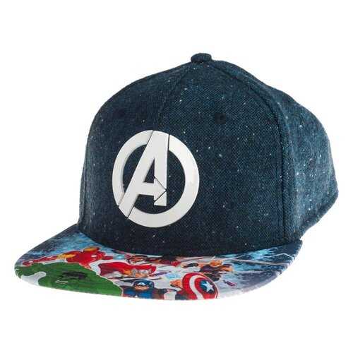 Бейсболка Good Loot Marvel Avengers, 54-62 см, blue в Сплав