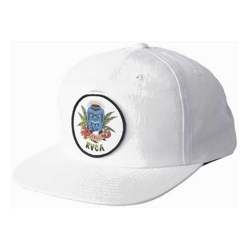 Бейсболка Rvca Tiki Snapback, One Size, white в Сплав