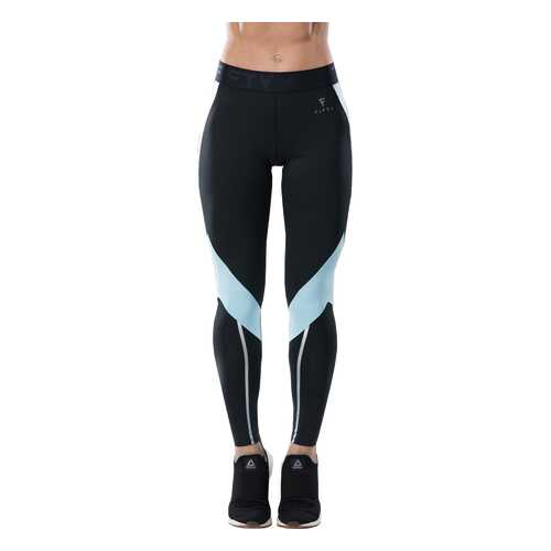 FIFTY Женские тайтсы Shape UP FA-WH-0102-BLB, черный/голубой - XS в Сплав