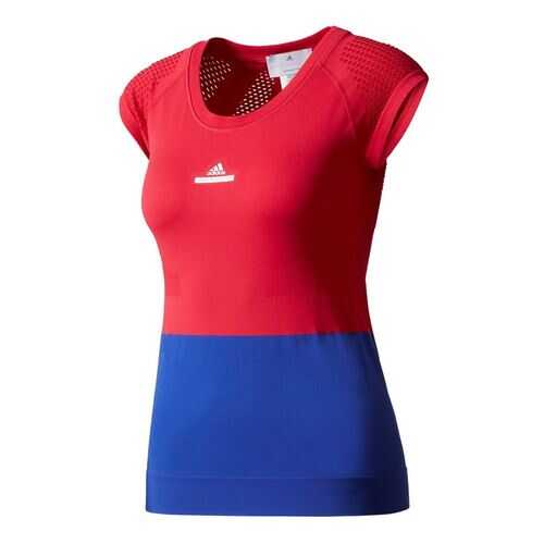 Футболка Adidas BQ3465, красный/синий, S INT в Сплав
