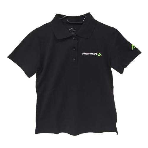 Футболка Merida Polo Shirt (Lady) black кор.рукав M (2287012656) в Сплав