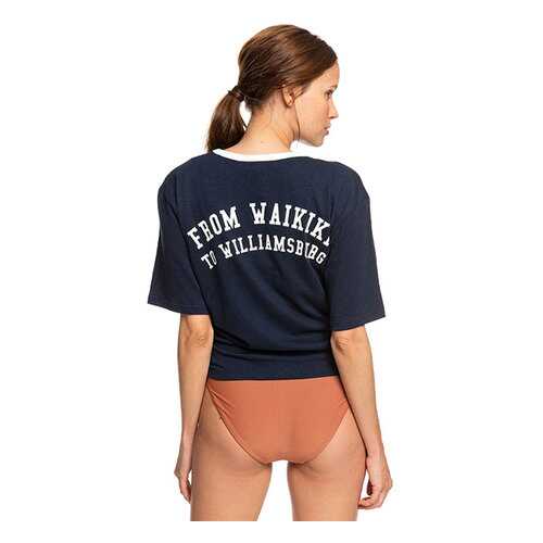 Футболка Roxy Waikiki Soul, dress blues, S INT в Сплав