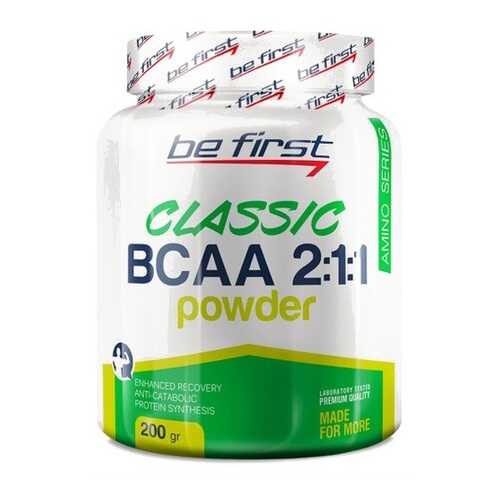 Be First Bcaa 2:1:1 classic powder 200 г (вкус: вишня) в Сплав