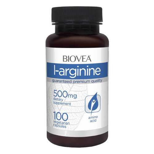 BIOVEA L-Arginine 500 100 капсул без вкуса в Сплав