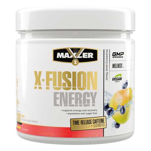 Maxler X-Fusion Energy Sugar Free, 330г (Голубика-груша) в Сплав