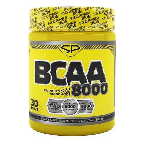 Steel Power Nutrition BCAA 8000 300 г апельсин в Сплав