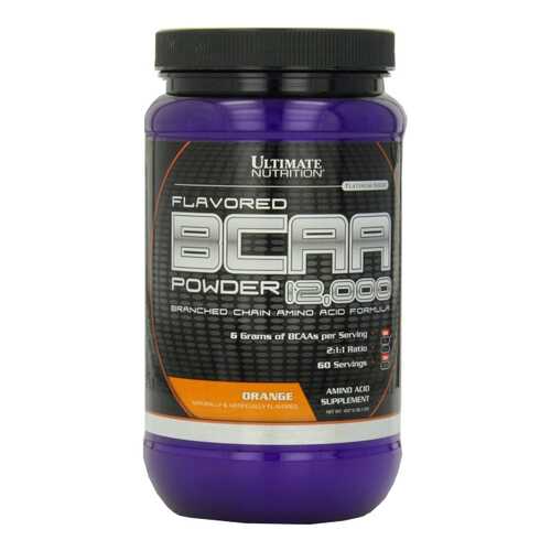 Ultimate Nutrition BCAA 12000 228 г апельсин в Сплав