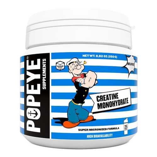 Креатин Popeye Supplements Creatine Monohydrate - 250 грамм, без вкуса в Сплав